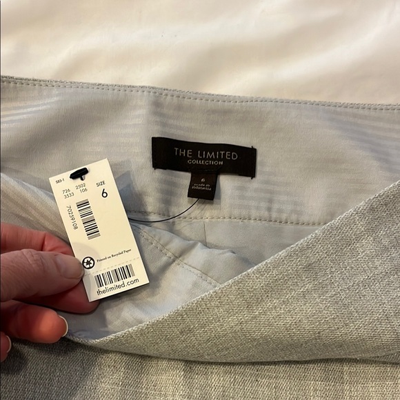 Elegant Gray The Limited Skirt NWT - Picture 3 of 5